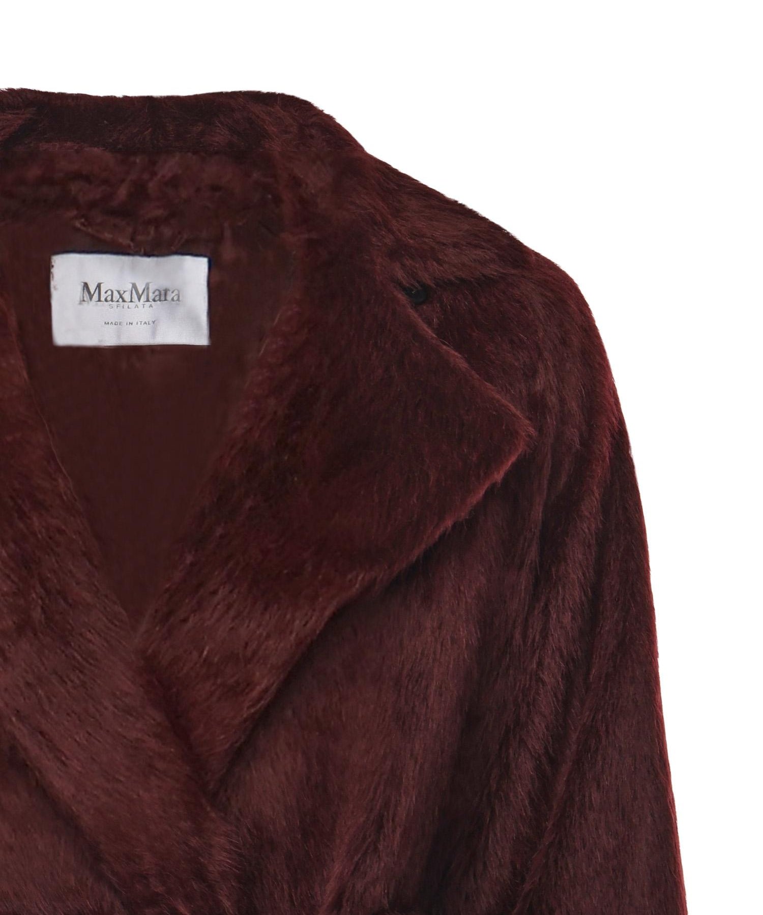 Cappotto lungo in alpaca e lana 2521016373600 003 MAX MARA 