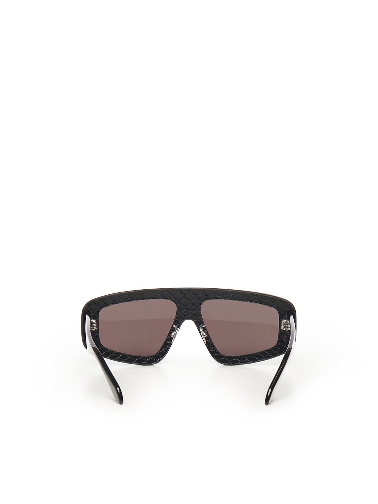 Occhiali da sole a mascherina aviatore AA0095S  ALAIA 