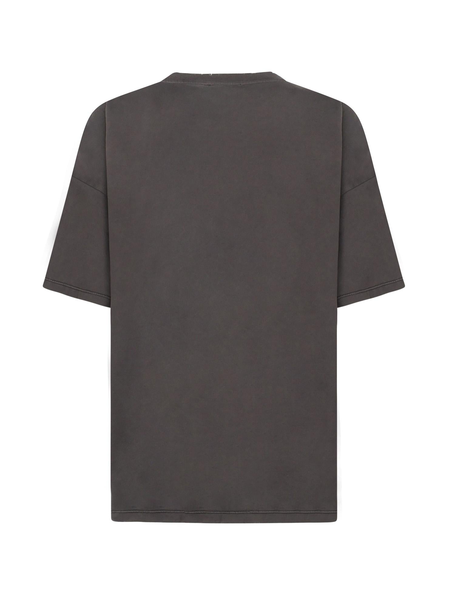 T-shirt con stampa DS034 JF0350DLP3999 DONDUP 