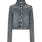 Giacca Reedition in denim 126DBL335DE0058 7055 COURREGES 