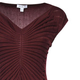 Abito midi in lana vergine AA9R2861K162C 337 ALAIA 