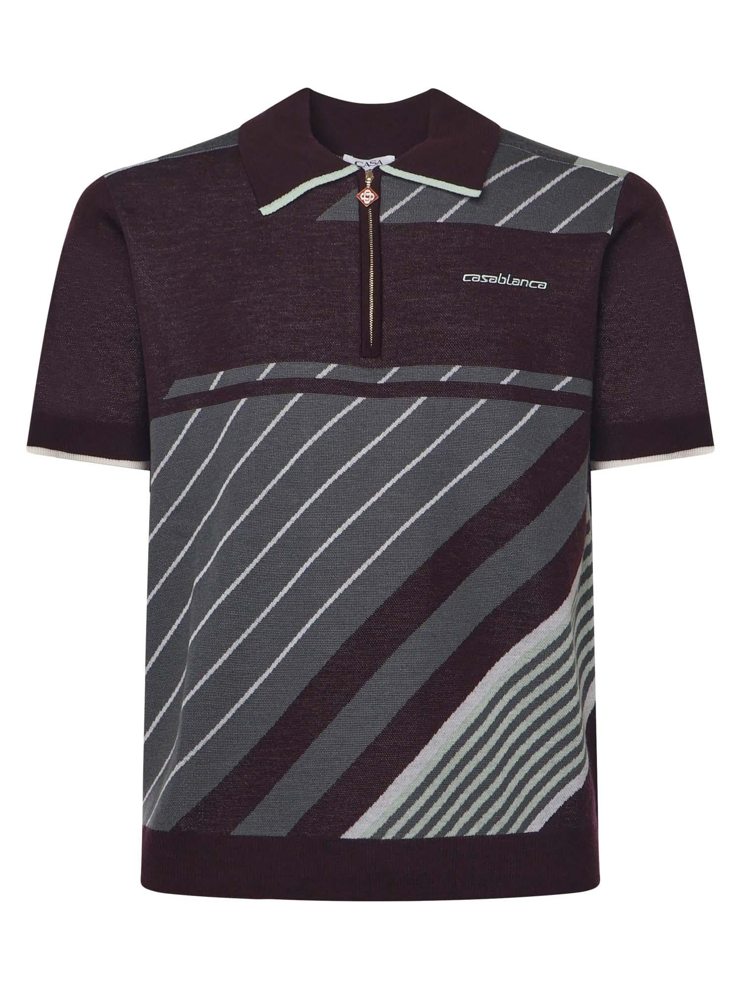Polo da tennis 'Diagonal' MAW25KW1101 01 CASABLANCA 