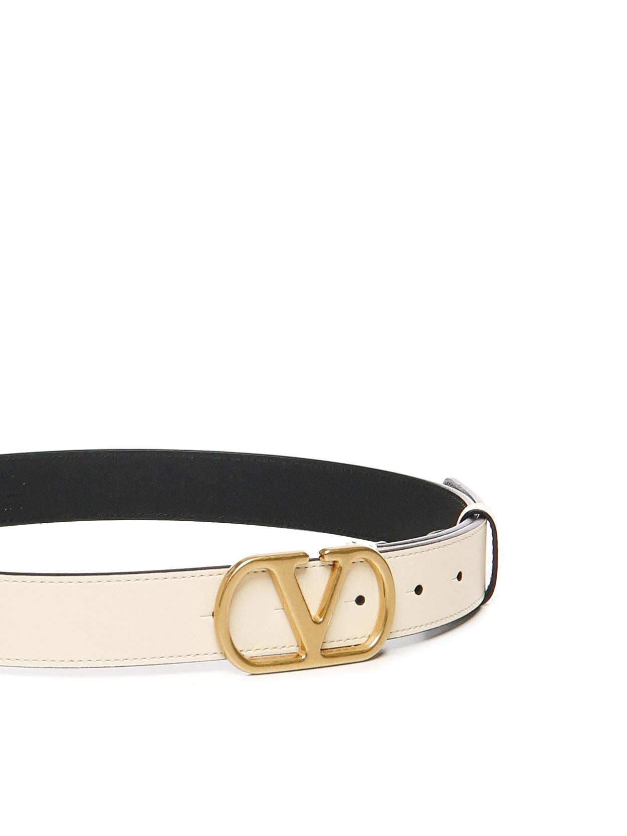 Cintura VLogo Signature in pelle 6W2T0SM3 IYRREN VALENTINO GARAVANI 