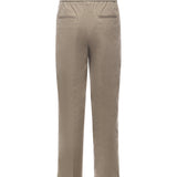 Pantaloni in cotone con pinces PT005V2 BEI BONSAI 