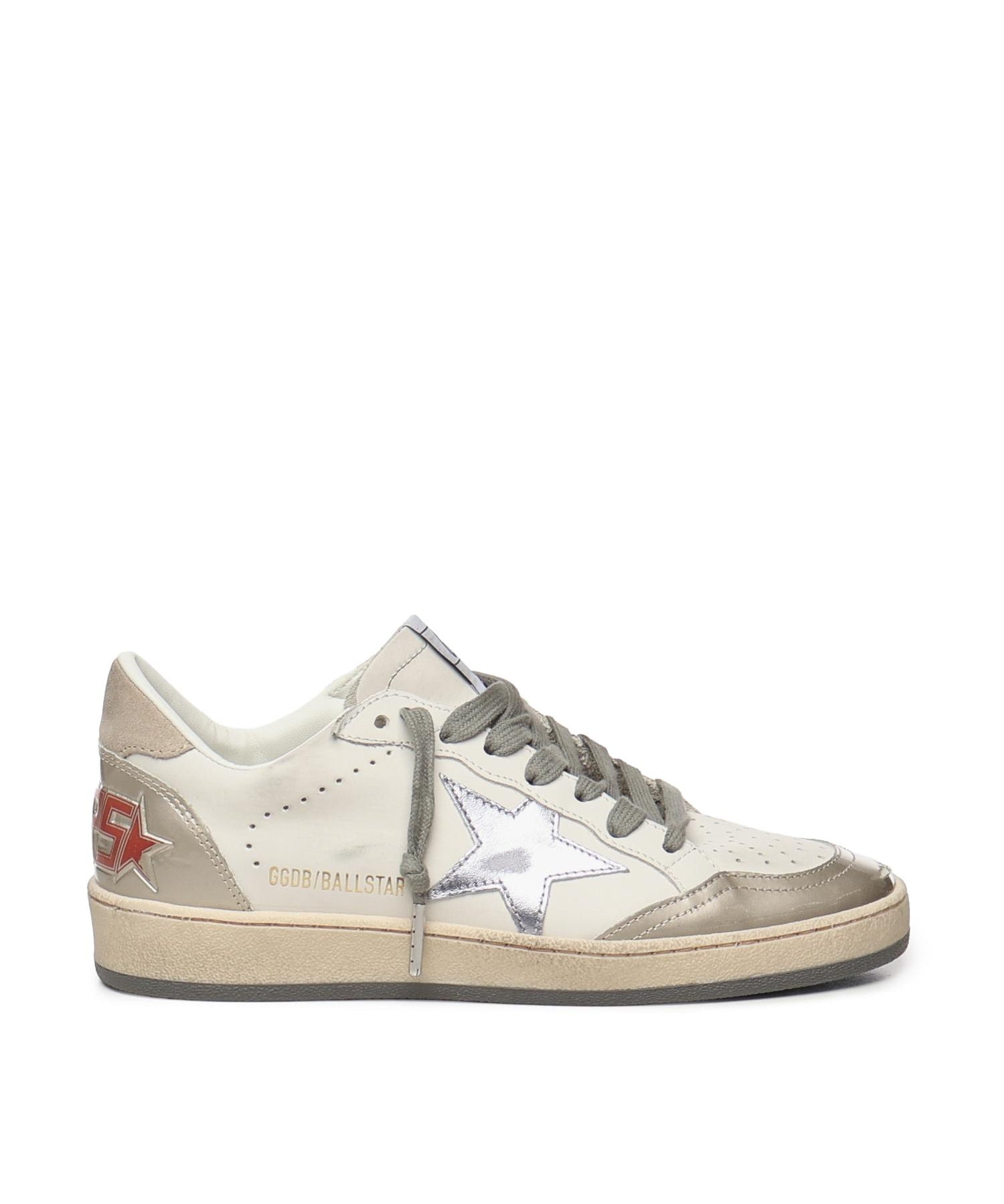 Ball star in nappa stella argento GWF00117 F00747112272 GOLDEN GOOSE 