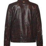 Giacca croc con zip AMBLTBN1028 268 AMIRI 