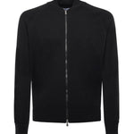 Felpa con zip in lana<BR/> 14803 57133099 GALIANO 