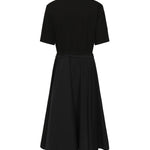 Abito midi plissettato K10938I00004 89A17999 MONCLER 