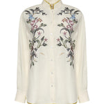 Camicia in lino ricamata 8B3AB826 9M4AM0 VALENTINO GARAVANI 