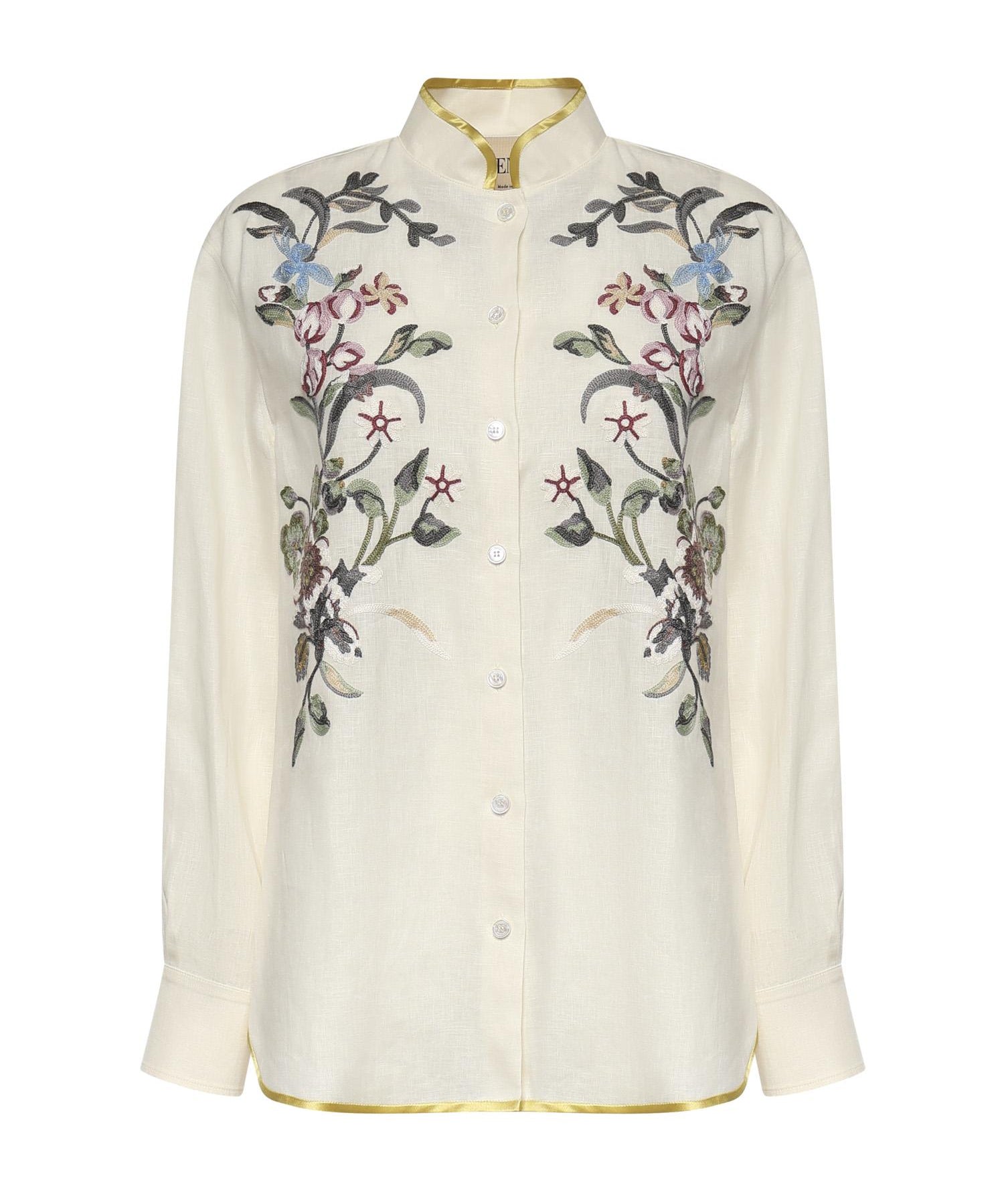 Camicia in lino ricamata 8B3AB826 9M4AM0 VALENTINO GARAVANI 