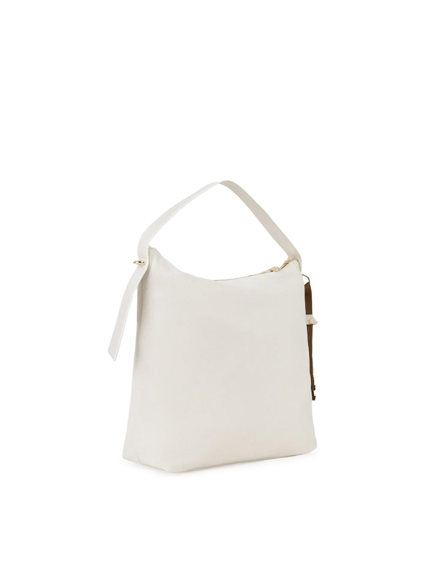 Borsa Danielle con logo 73BS9VA02 DANIELLEOFF WHITE V° 73 