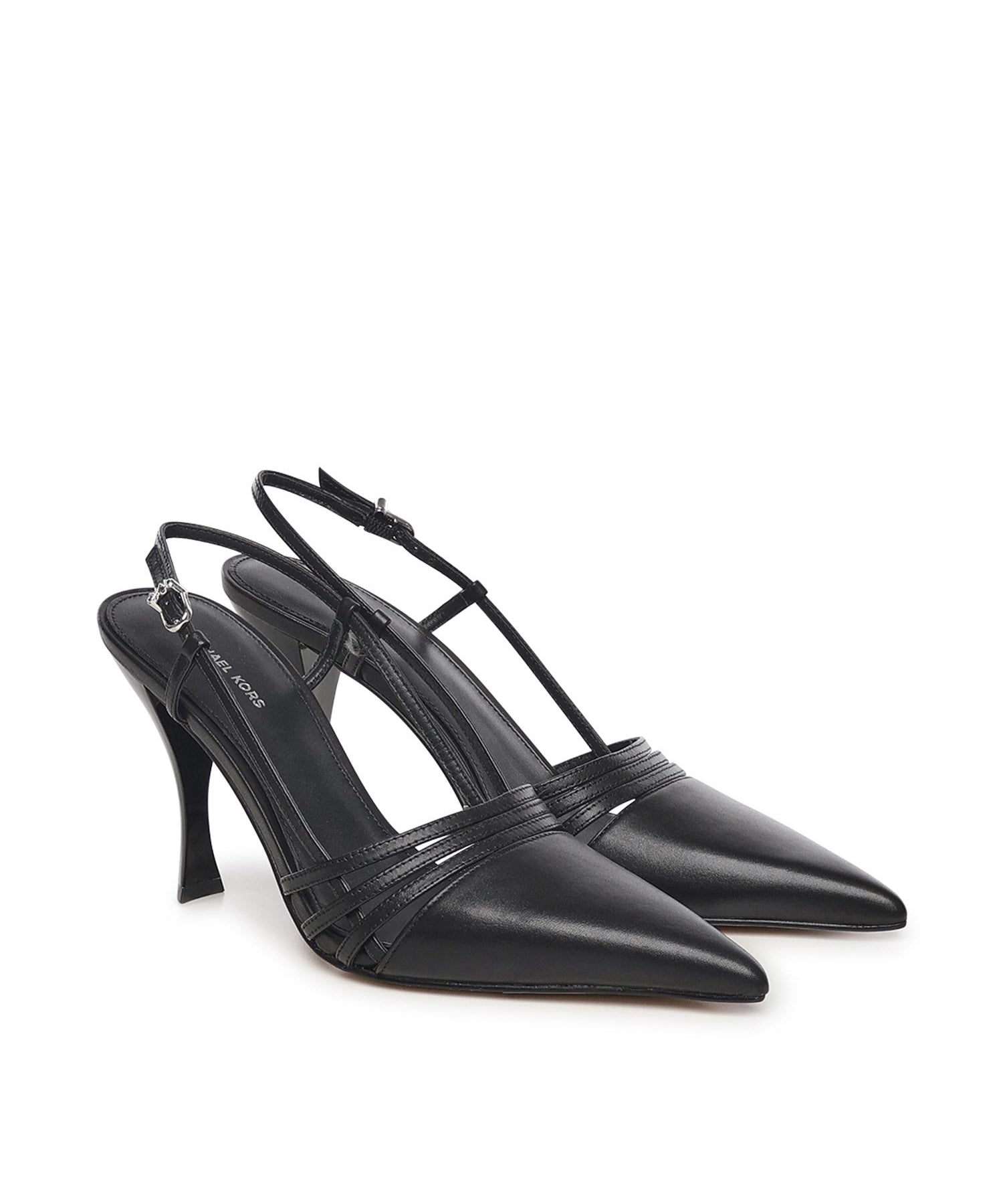 Slingback Haisley in pelle 40T5HSHP1L 001 MICHAEL MICHAEL KORS 