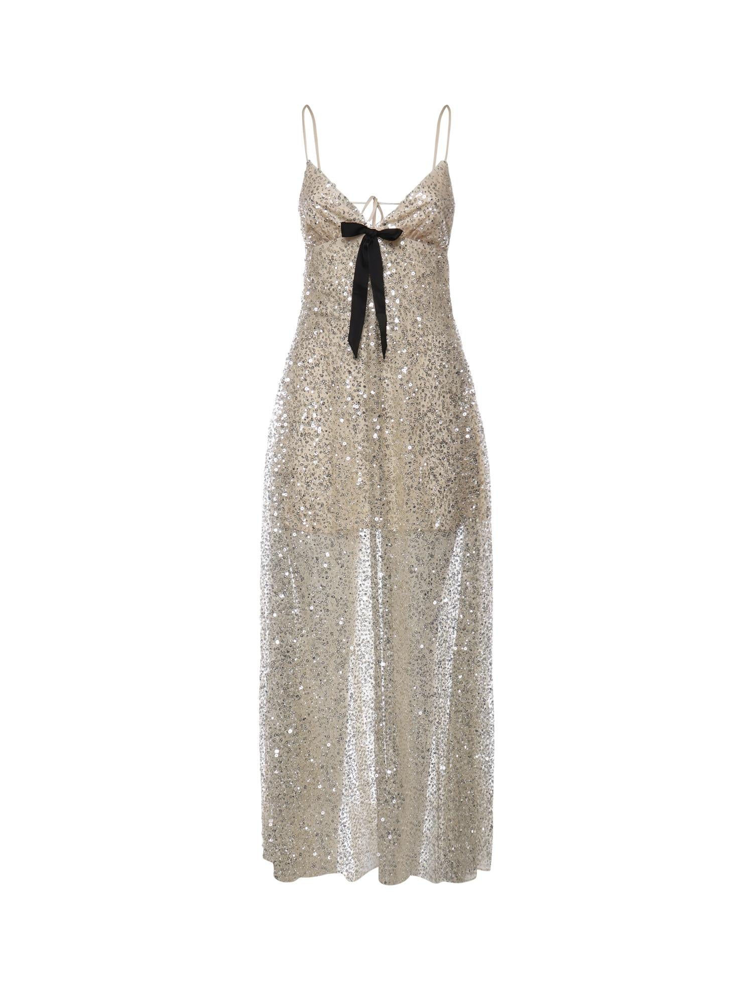 Abito Clara con cristalli CD3957 SILVER FOR LOVE & LEMONS 