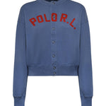 Cardigan in misto cotone con logo 211B21665 002 POLO RALPH LAUREN 