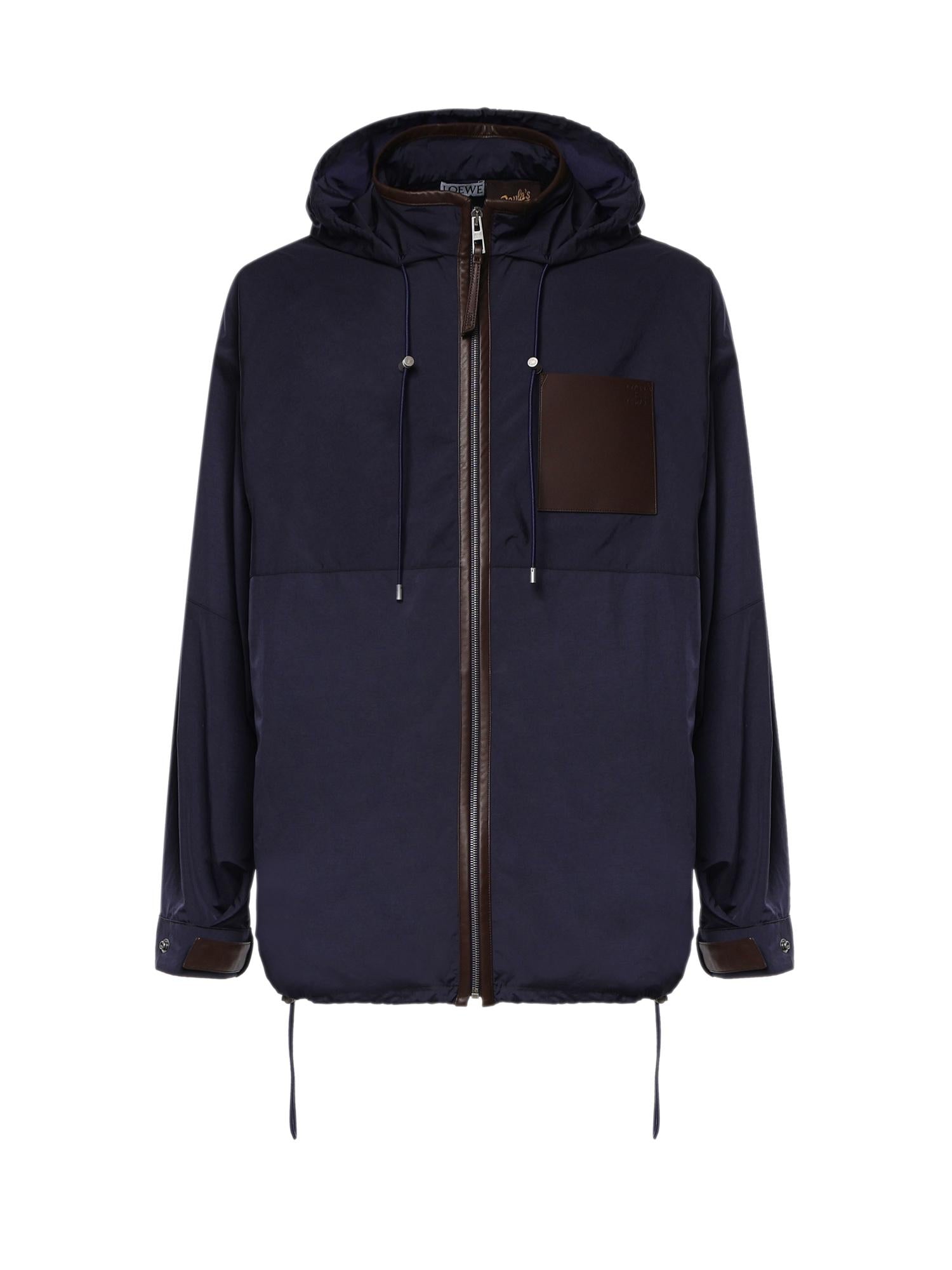 Giacca con cappuccio in tessuto tecnico H616Y02X22 4042 LOEWE 