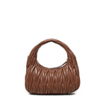 Borsa Wander in pelle matelassé 5BC125 AN88F0033 MIU MIU 