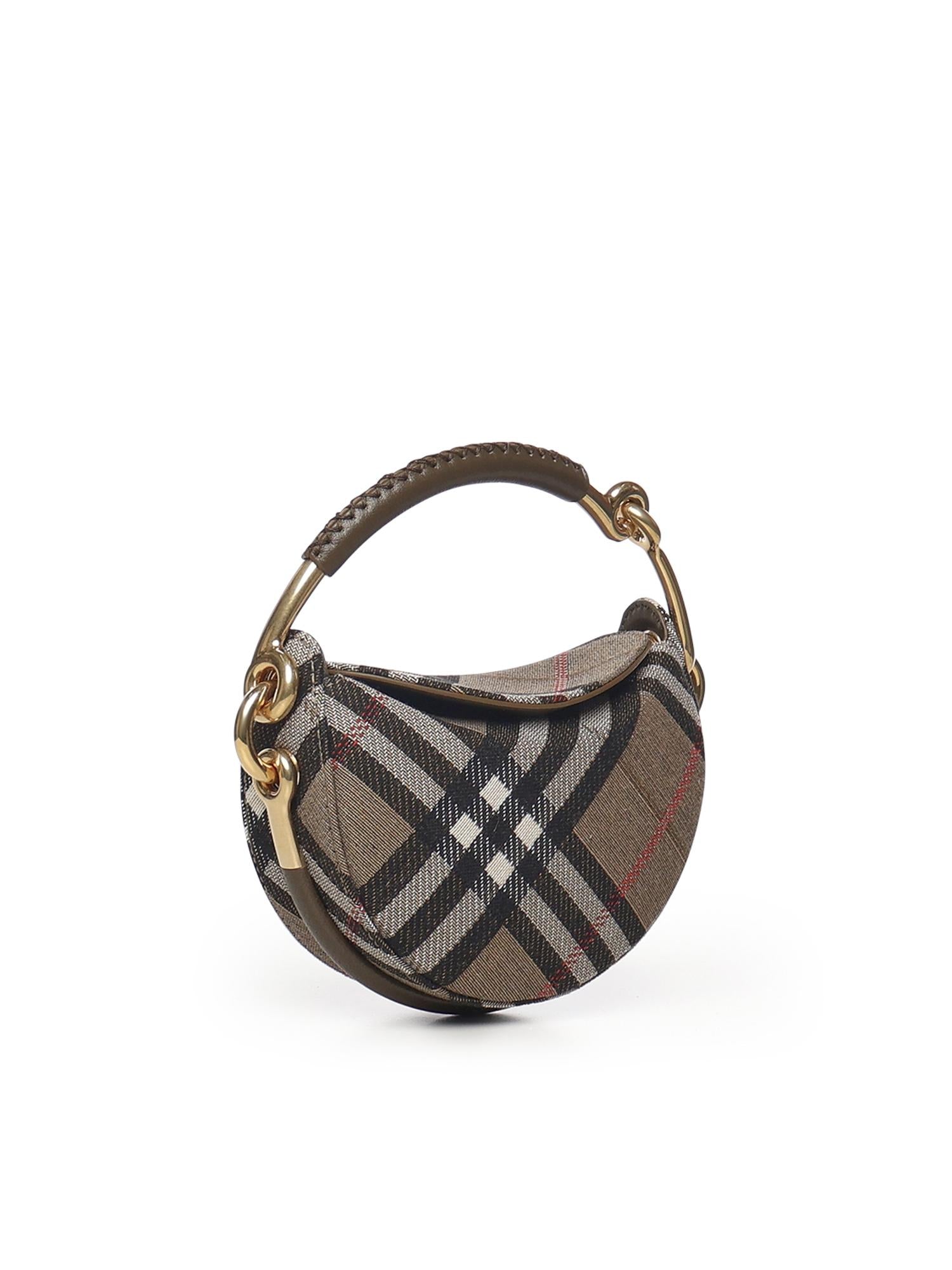 Clutch Bridle in canvas Check 8116866 C1751 BURBERRY 