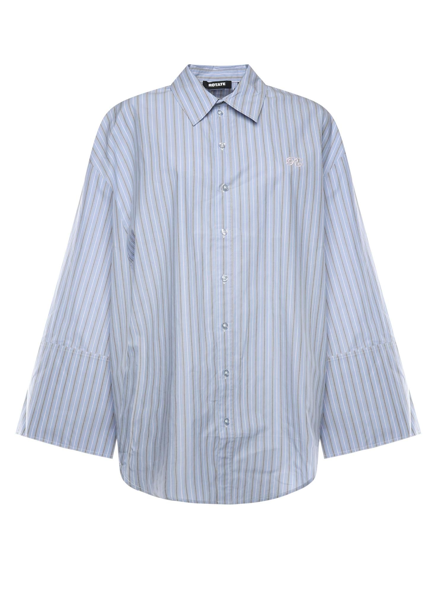 Camicia in popeline di cotone<BR/> 115366 3082 ROTATE 
