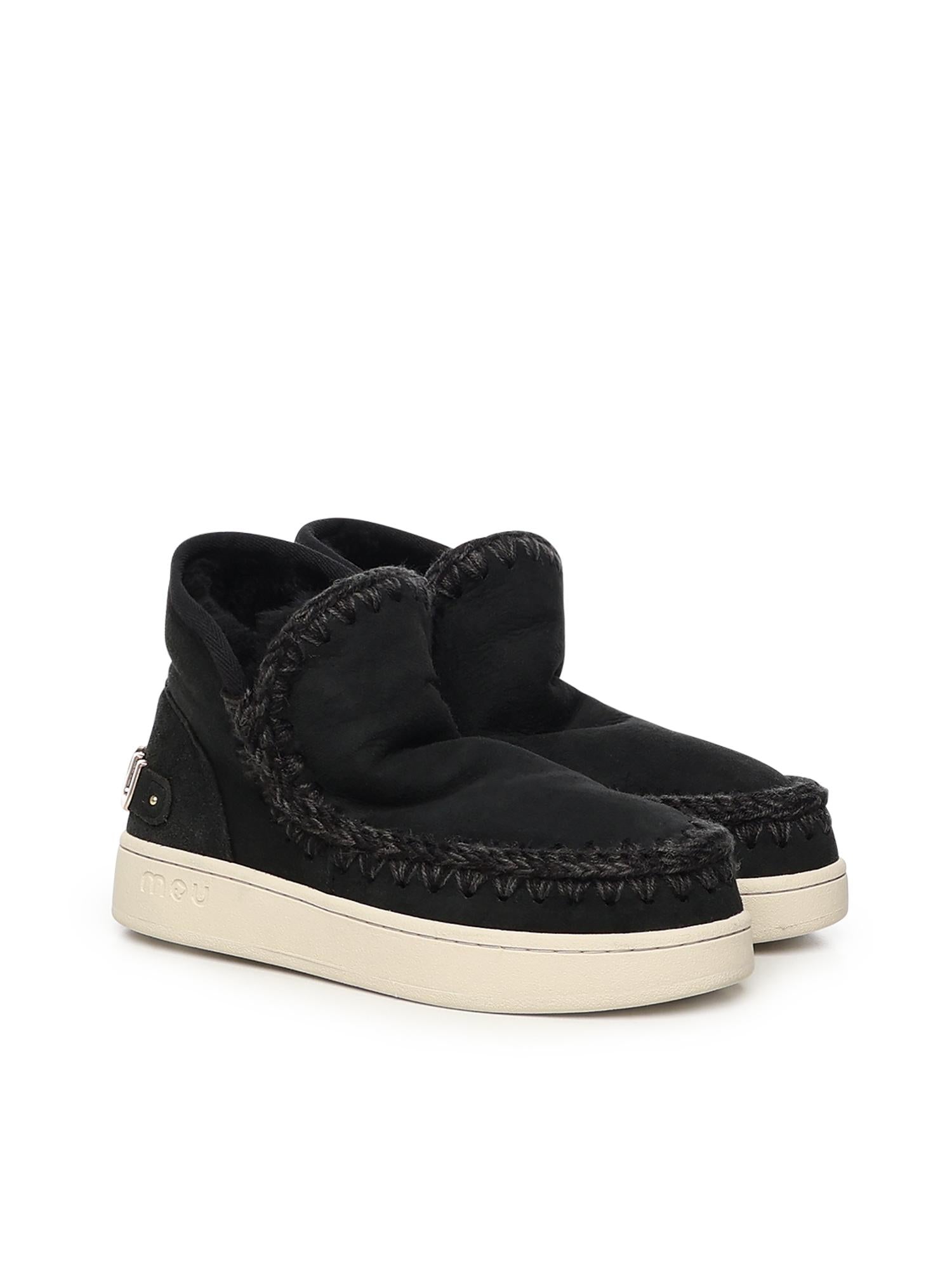 Sneaker New eskimo MUFW741001A BKBK MOU 