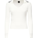 Maglia stile polo con logo<BR/> 105418 A2PSZ10 PINKO 