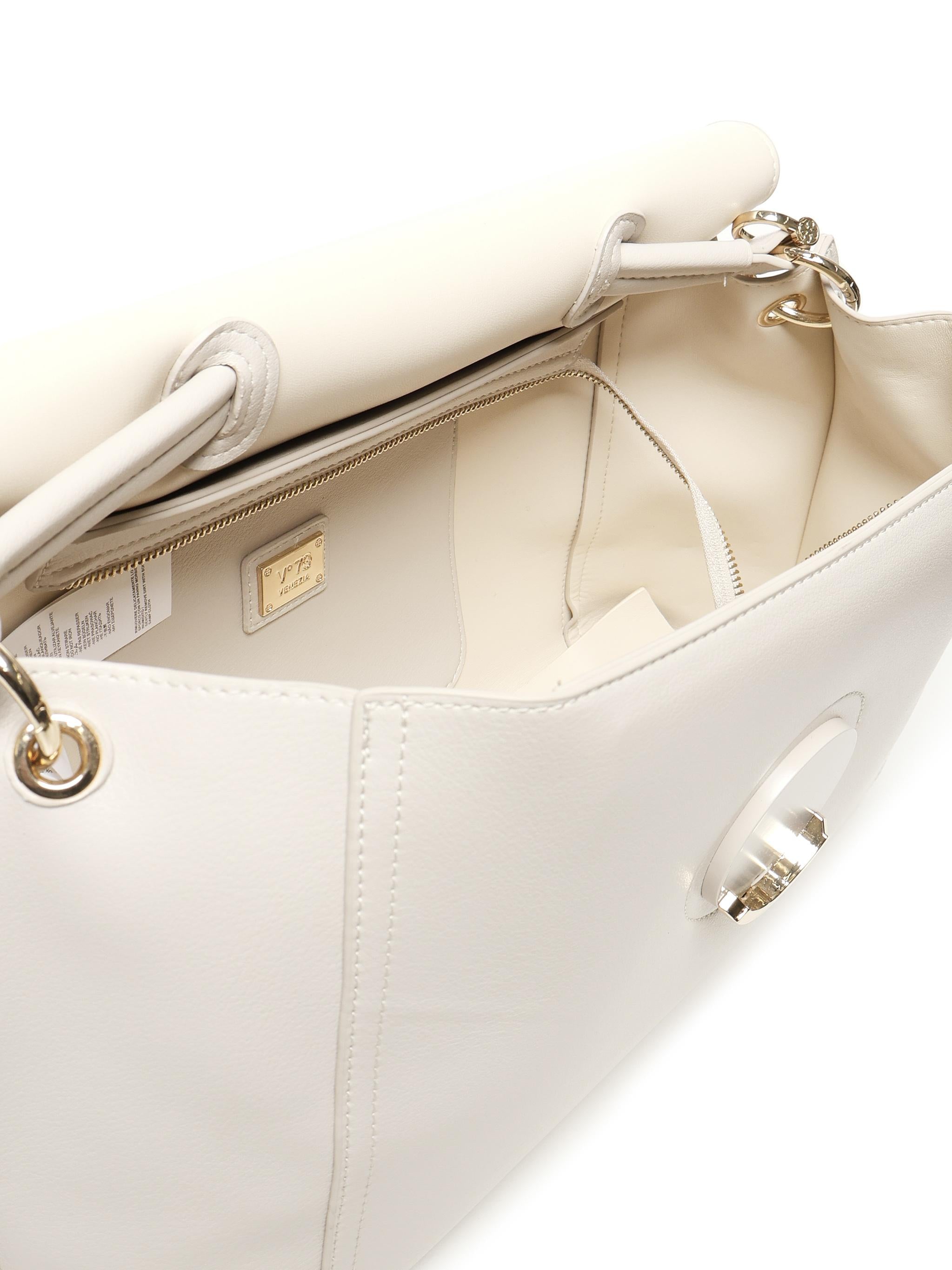 Cartella a mano Federica 73BS8VI01 FEDERICAOFF WHITE V° 73 
