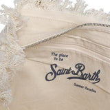Borsa Vanity in canvas con twill removibile VANI045 09243L MC2 SAINT BARTH 