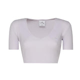 Crop top in cotone 224MPU164FI0001 -0077 COURREGES 