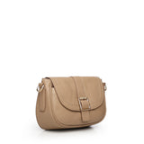Mini bag a tracolla in pelle BIBP9EC05 CAMEL BIASIA 