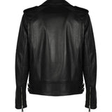 Giacca biker in pelle S74AM1329 SY1491900 DSQUARED2 