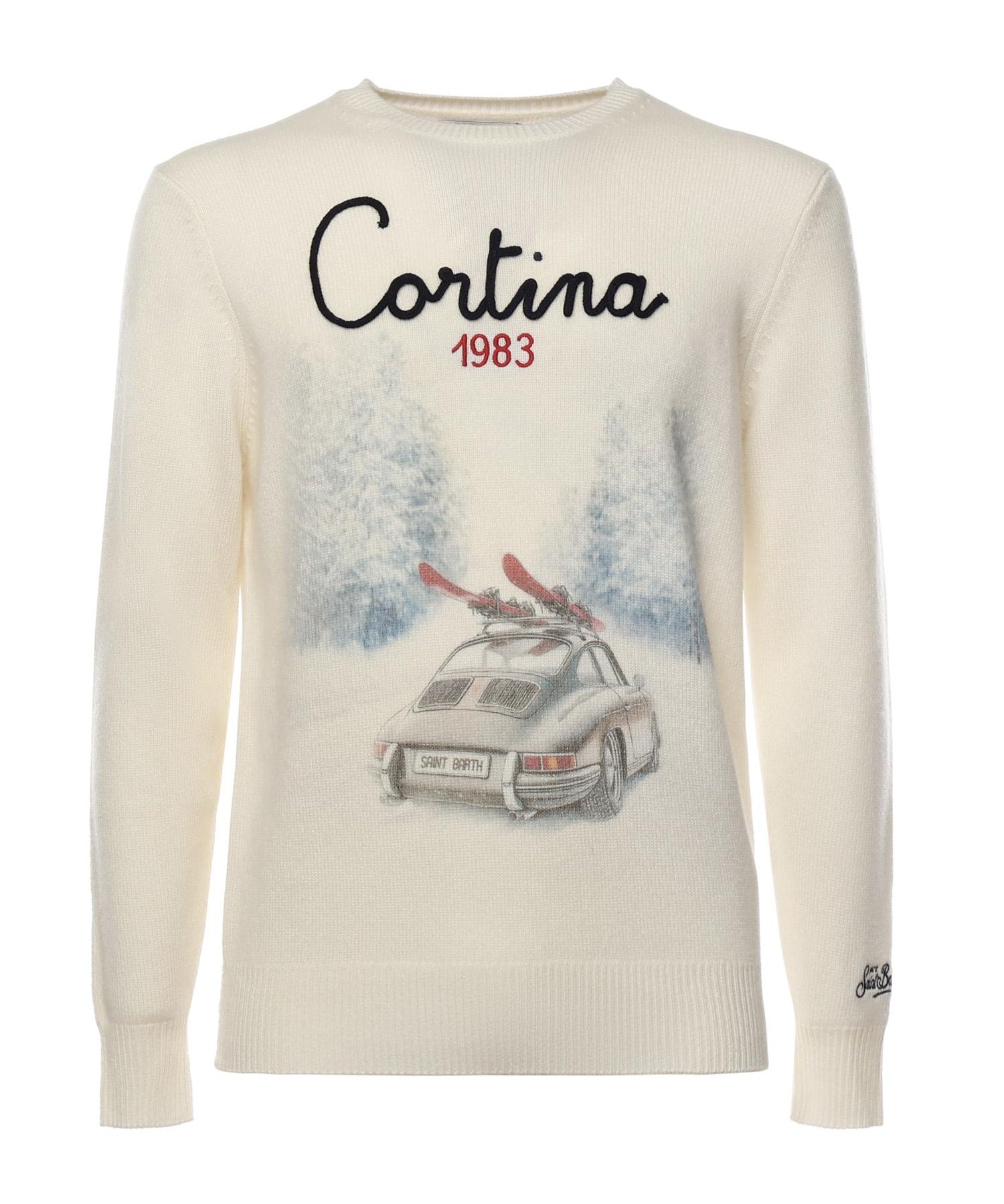 Maglione in misto cashmere HER0022 00389I MC2 SAINT BARTH 