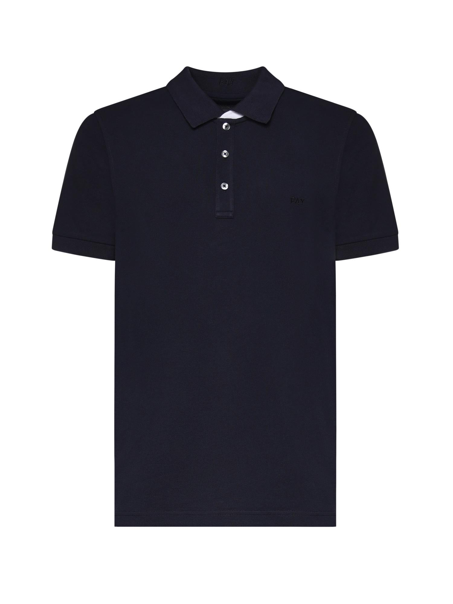 Polo in piquet stretch NPMB252135STDW U806 FAY 