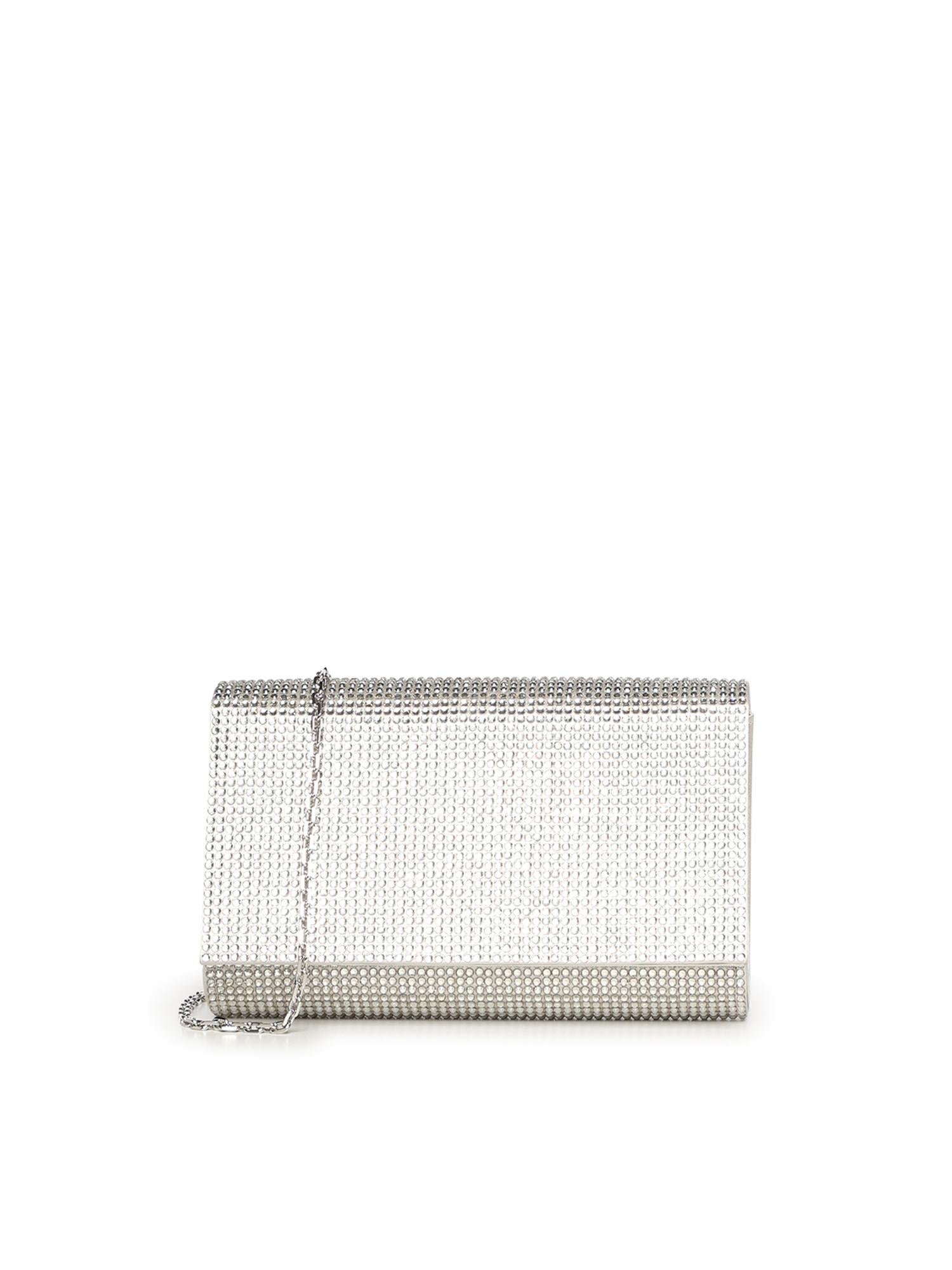 Clutch Aida con cristalli B01400 R001V232 RENÉ CAOVILLA 
