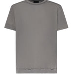T-shirt in cotone e cashmere US369 JF0364UXXX903 DONDUP 