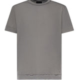 T-shirt in cotone e cashmere US369 JF0364UXXX903 DONDUP 