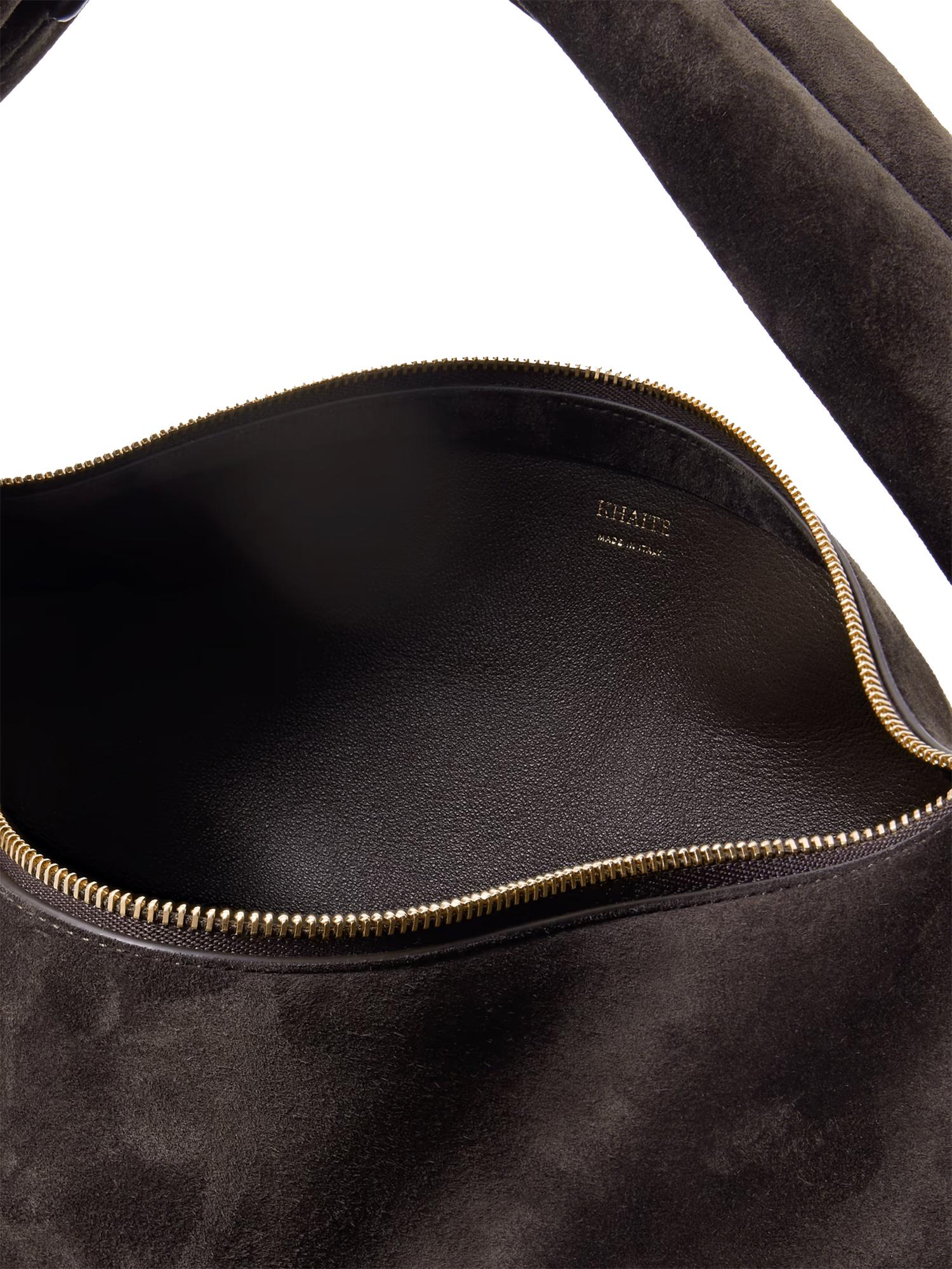 Borsa Olivia Medium in pelle scamosciata H6015 726950 KHAITE 