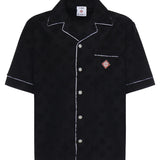 Camicia in spugna con monogramma MSP26SH085 02 CASABLANCA 