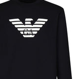 Felpa con stampa 8N1MR6 1JRIZF904 EMPORIO ARMANI 