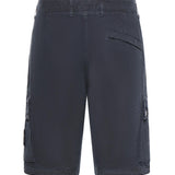 Shorts cargo in cotone con logo L1S15L100019 S00WAV0120 STONE ISLAND 