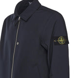 Shacket con zip e logo K2S15Q100003 S0B22V0020 STONE ISLAND 