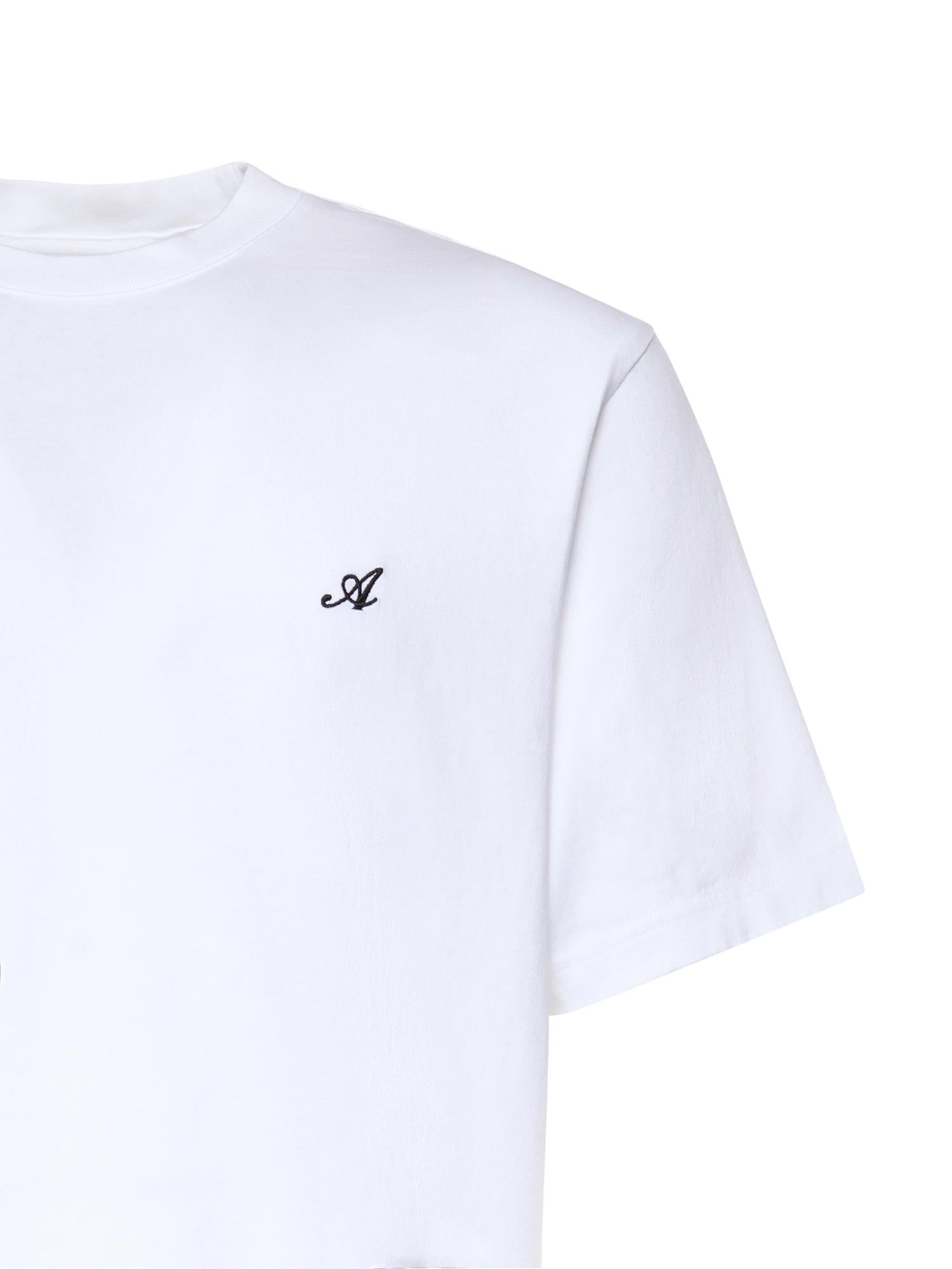 T-shirt Signature in cotone A1141006 WHITE AXEL ARIGATO 