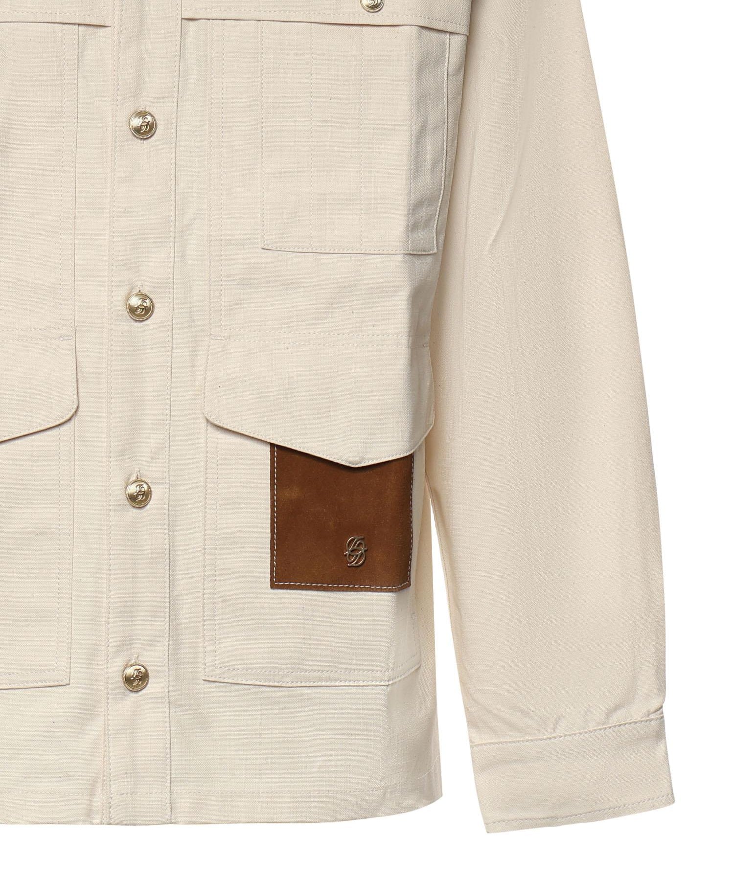 Giacca in cotone KJT268CO252 OW Drôle de Monsieur 