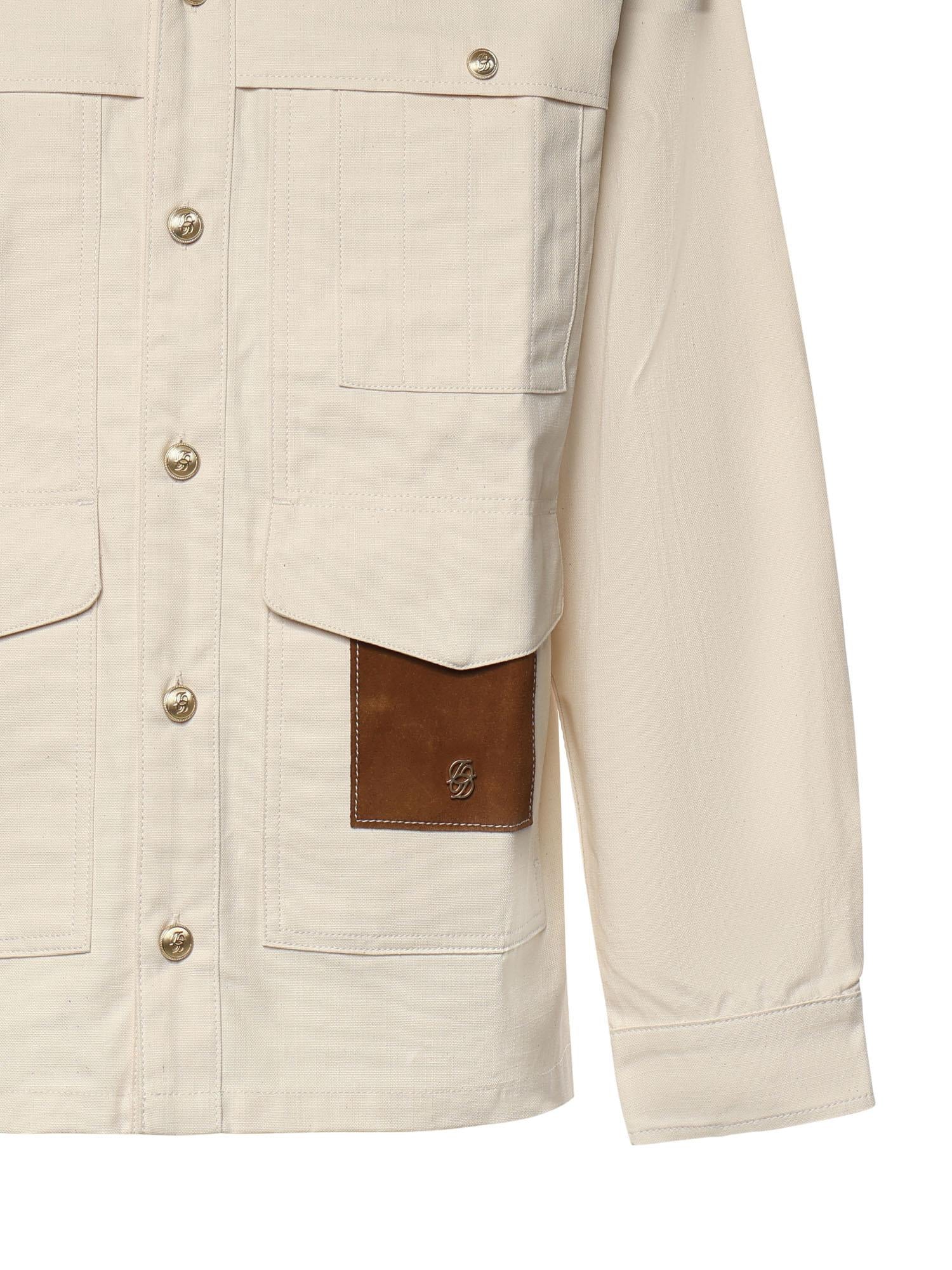 Giacca in cotone KJT268CO252 OW Drôle de Monsieur 