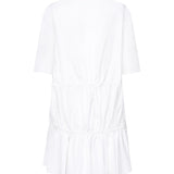 Abito t-shirt arricciato AA9R2659T611B 000 ALAIA 