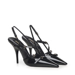 Slingback in vernice con fibbie 5I013E 069F0002 MIU MIU 