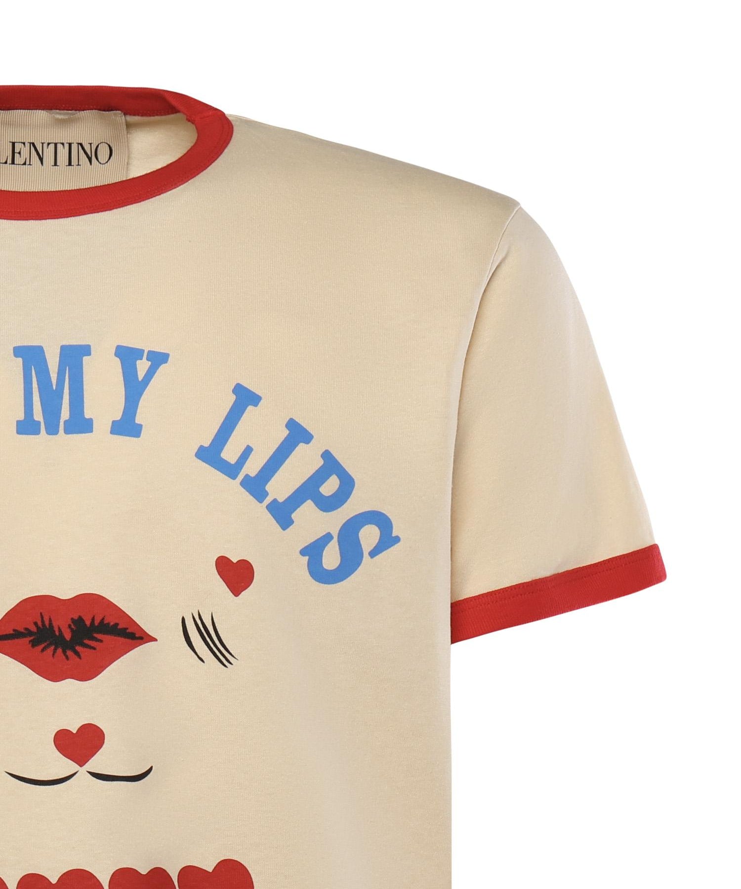 T-shirt in cotone con stampa 8V3MG17D BC7RHK VALENTINO GARAVANI 