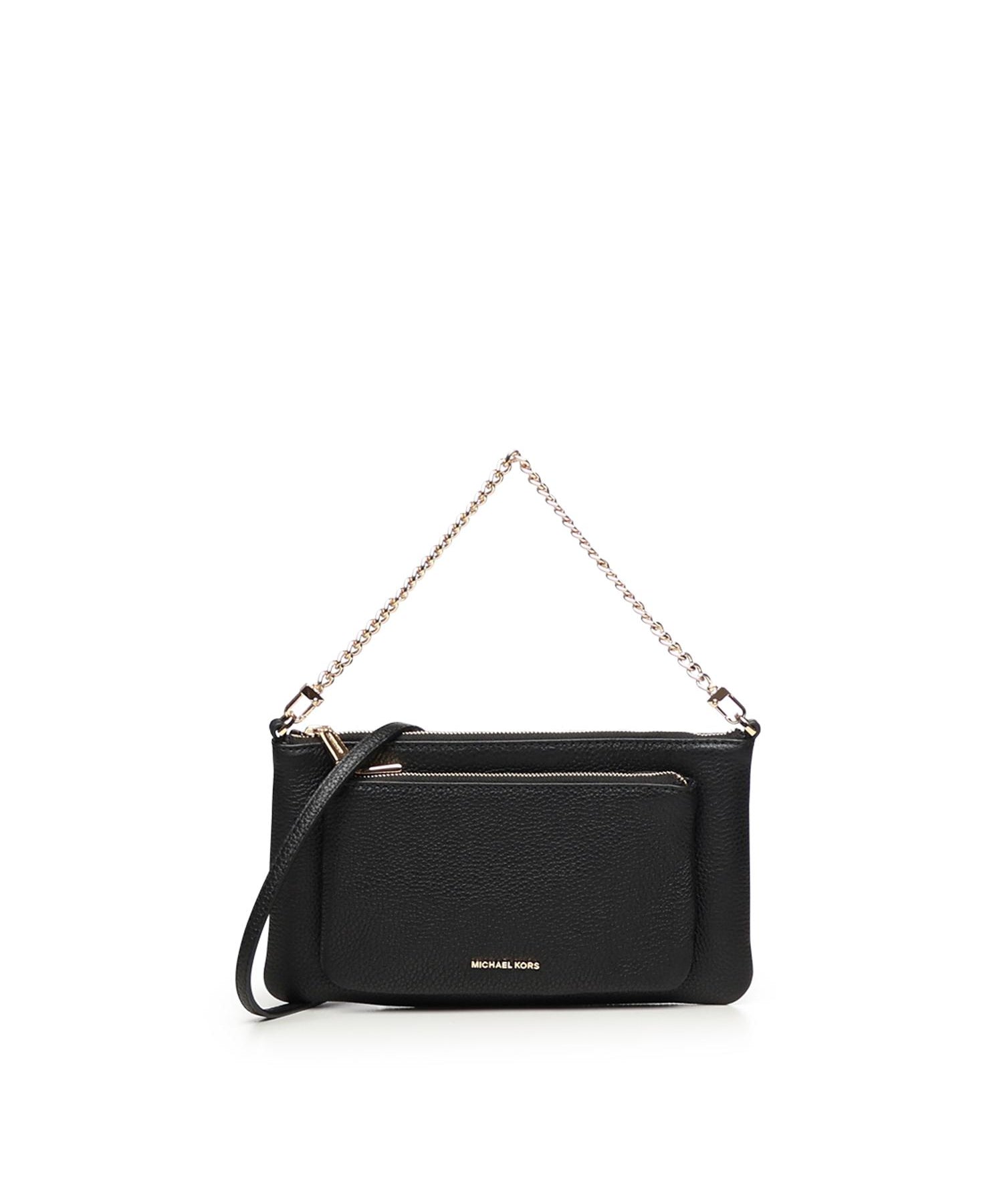 Borsa a tracolla Jet Set media in pelle 32F5GJ6C8L 001 MICHAEL MICHAEL KORS 
