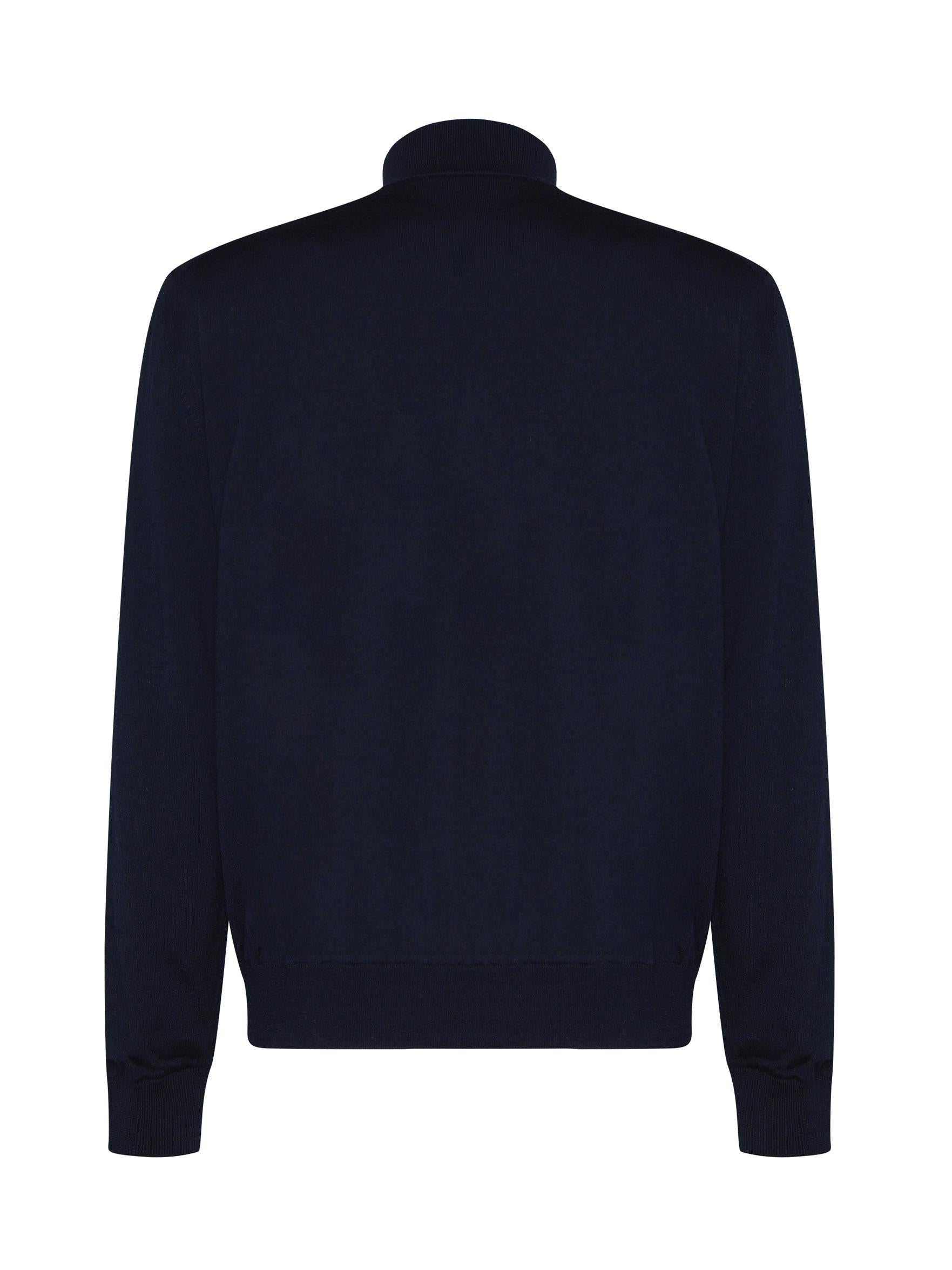 Felpa con zip a collo alto 7UI07900 6 FEDELI 