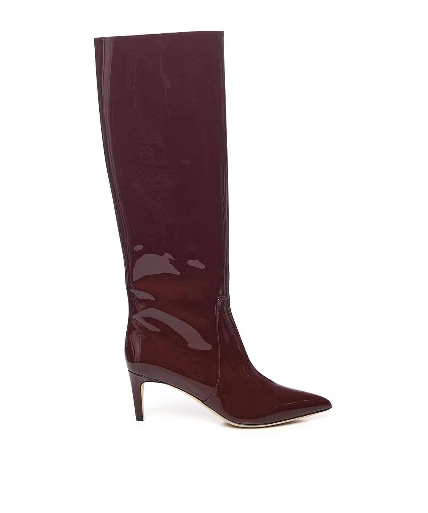 Stivali Stiletto in vernice PX504XVN01 PINOT NOIR PARIS TEXAS 