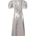 Abito midi a palloncino con paillettes 113871 039 ROTATE 