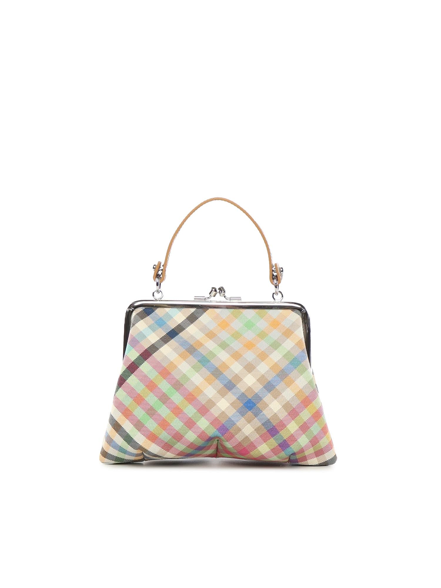 Borsa Granny Frame con logo 4B010007W S001SO315 VIVIENNE WESTWOOD 